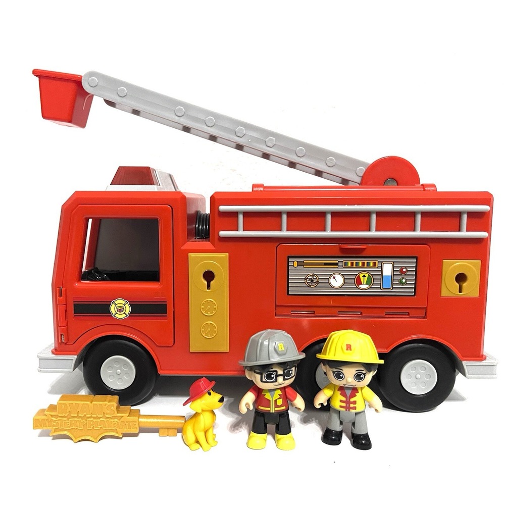 Ryan's World Ryan's Mystery Playdate Fire Truck Mystery Minis Toy Kids Game